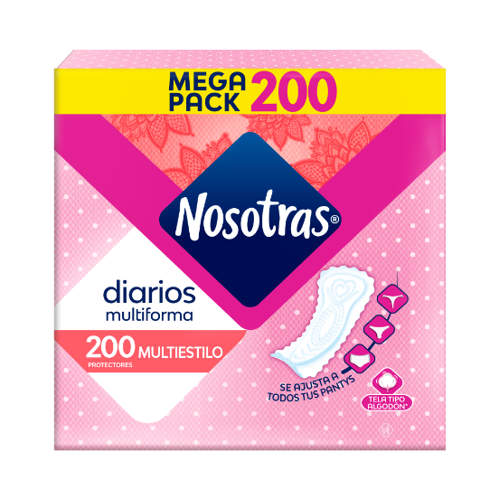 protectores nosotras diarios multiestilo