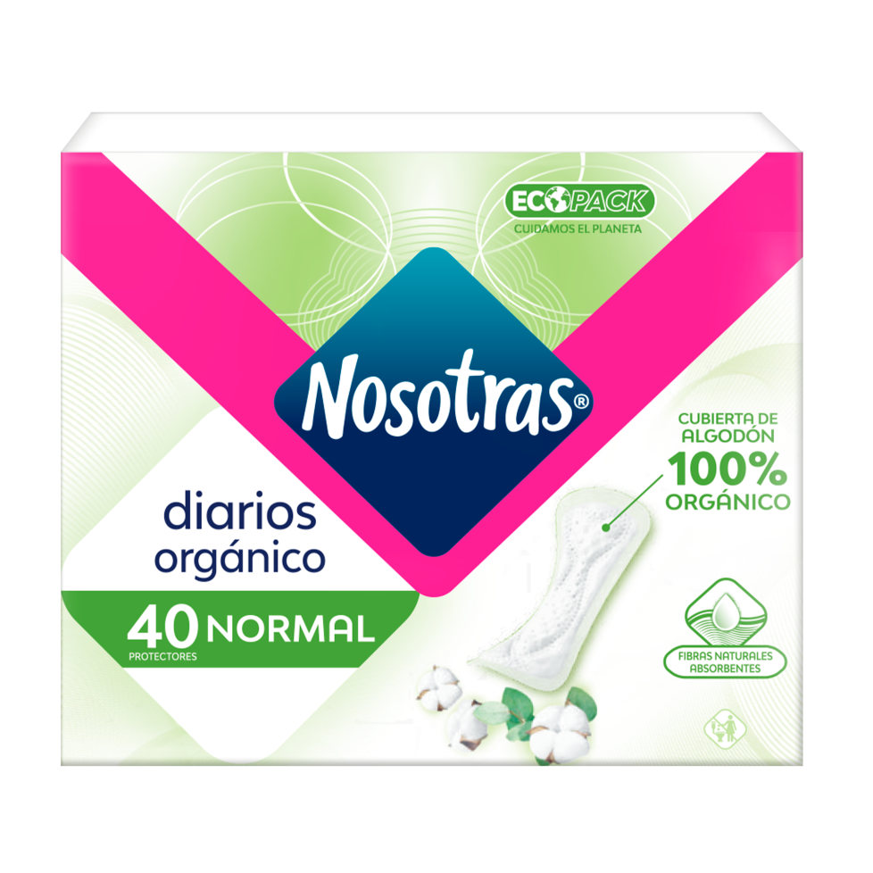 protectores nosotras diarios orgánicos