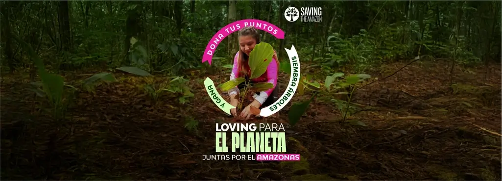 Banner Saving the Amazon
